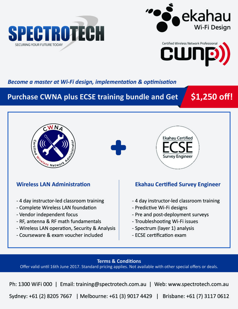 Ekahau + CWNA Training Bundle