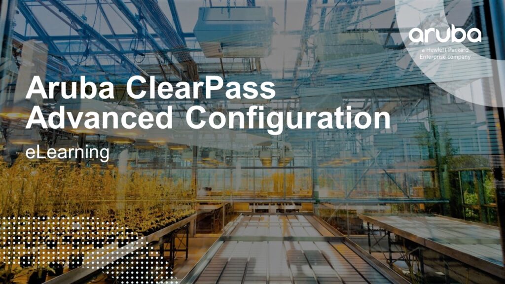 Aruba clearpass training spectrotech